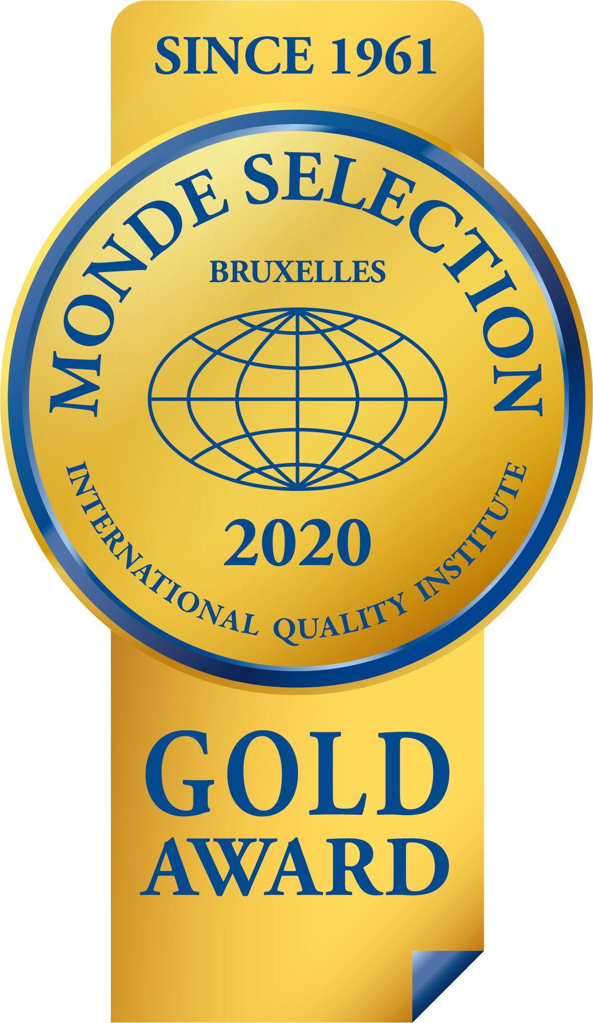 Monde Selection Gold Quality Award